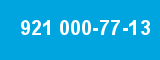 921 000-77-13